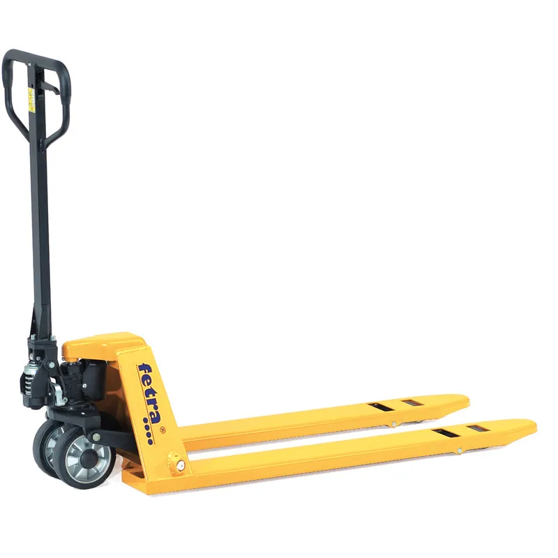fetra Gabelhubwagen 2120 gelb pulverbeschichtet Gabellänge 1150 mm Must-Have