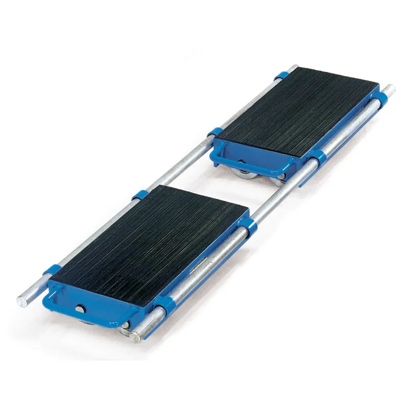 Sale fetra Fahrwerk pulverbeschichtet blau RAL 5007 verstellbar Tragfähigkeit 24 t