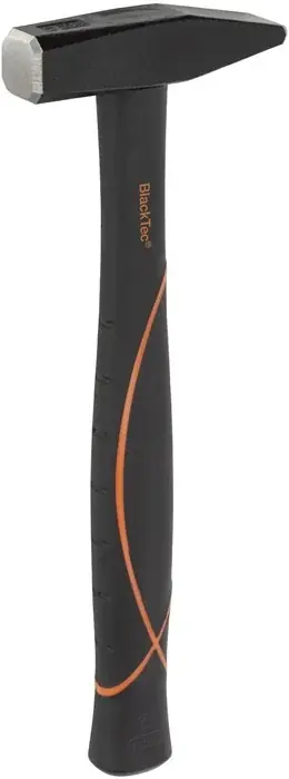 Billig Schlosserhammer BlackTec® 400g L.305mm Stiel-L.305mm 3K-Kunststoff-Stiel PICARD