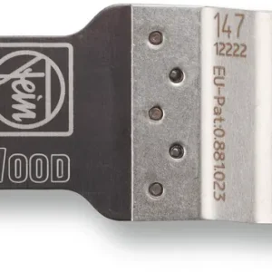 Zertifiziert FEIN Sägeblatt E-Cut Univ. Form 147 B.28mm L.60mm gekr. BiMetall-Verzahnung 25St/Pack