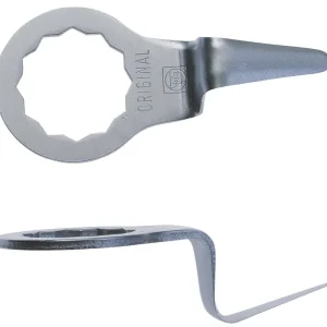 FEIN Schneidmesser ger. Form Schneiden-L.32mm Gesamt-L.110mm Z-Biegung 2 St/Packung Neu Im Sortiment