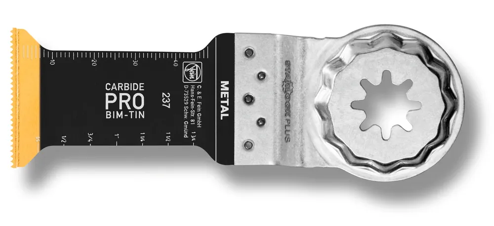 FEIN E-Cut Carbide Pro Länge 60 mm Breite 32 mm VE 50 St Aufnahme SLP Nur Für Kurze Zeit