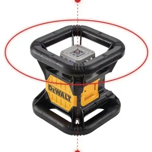 DeWalt Rotationslaser DCE 079 D1R 45 (bis 550 m.Empfänger)m 630-680 nm ± 5Grad Beliebt
