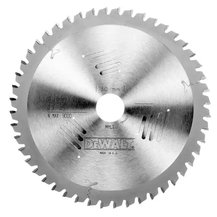 DeWalt Kreissägeblatt, 250x30x3,0 mm 60 WZ 10°, Feine Schnitte, Online Kaufen