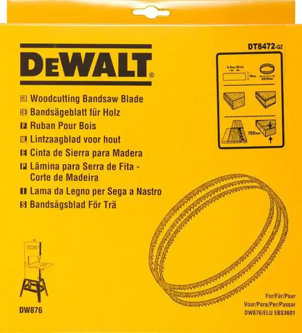 DeWalt Sägeblatt, 2215x10x0,4 mm 6 mm, für Säbelsäge, Mega-Angebot