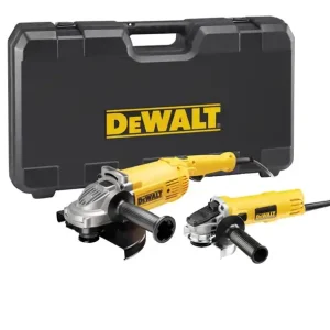 Expressversand DeWalt Winkelschleifer, DWE494TWIN, Doppelset 2200W/230mm und 900W/125mm,