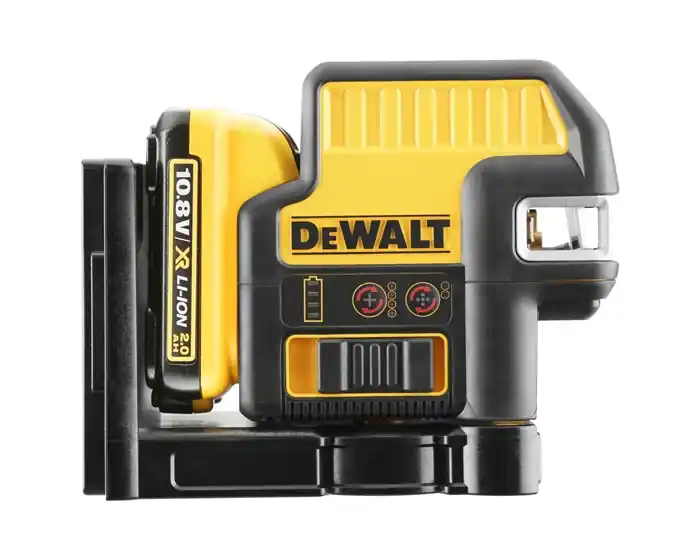DeWalt Linienlaser, Reichw. bis 30m(P.e)/15m(Linien), grüne Diode 5-P. Ladeg., Wochenendangebot