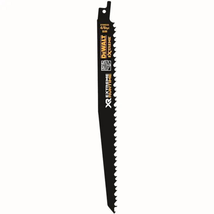 DeWalt Säbelsägeblatt DT99555 L.230mm f.Edelst./Holz/Ku.f.Nichteisen-Metall 5Stk Garantierte Lieferung