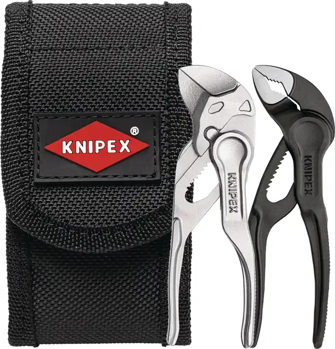 Online Kaufen KNIPEX 00 20 72 V04 XS Mini-Zangenset XS in Werkzeuggürteltasche 2-teilig 110 mm