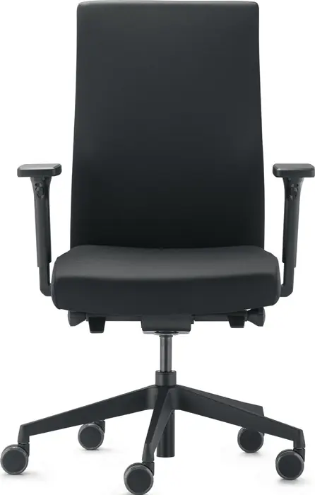 Versand Am Gleichen Tag Bürodrehstuhl m.Synchr.-Techn.schwarz 410-520mm m.Lehnen Trgf.110kg TREND OFFICE