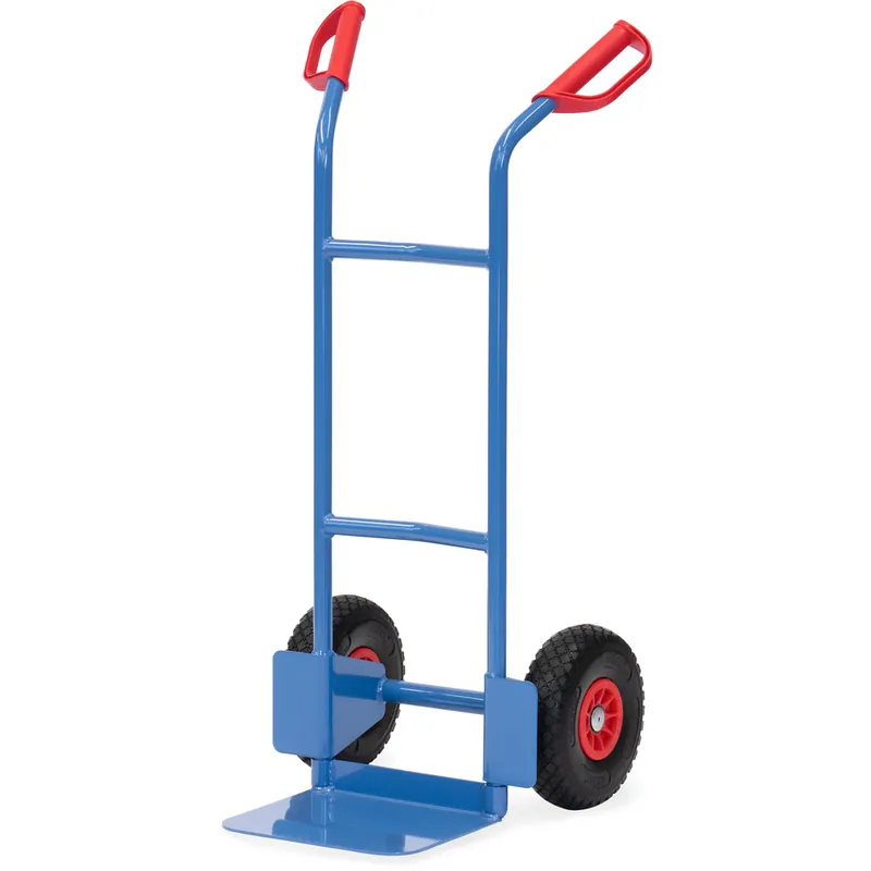 Versand Am Gleichen Tag fetra Stappelkarre pulverbeschichtet blau/RAL 5007