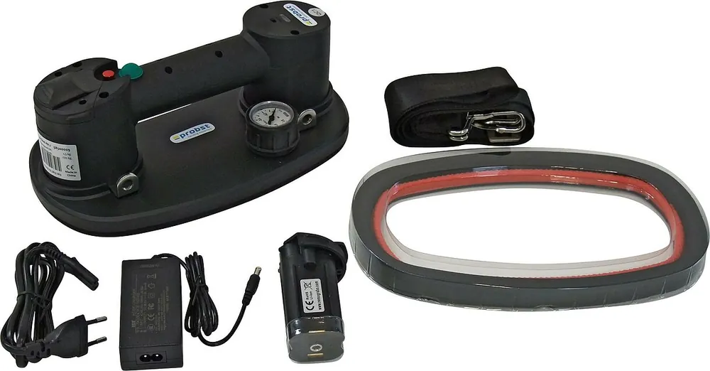 Probst FLIEGUAN-AKKU-HANDY FXAH-120-GRABO-PRO-LIFTER- GREENLINE mit digitalem Manometer Highlight
