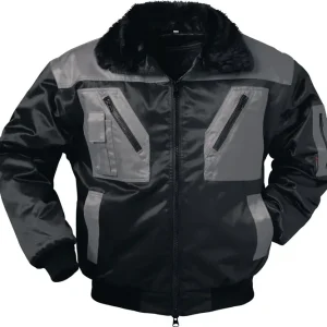 Pilotjacke ASKIM 4-in-1 Gr.M schwarz/grau NORWAY Preiswert