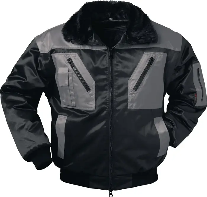 Pilotjacke ASKIM 4-in-1 Gr.M schwarz/grau NORWAY Preiswert