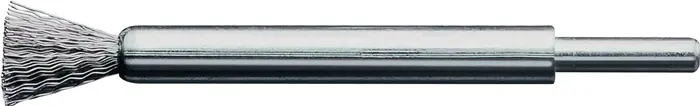 Pinselbürste D.12mm Schaft 6mm Drahtstärke 0,3mm STA 15000min-¹ LESSMANN Neu Im Sortiment