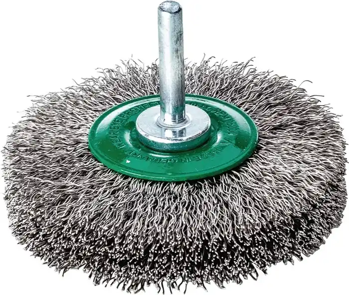 Rundbürste D.70mm Drahtstärke 0,3mm VA 13mm 15000min-¹ Solange Der Vorrat Reicht