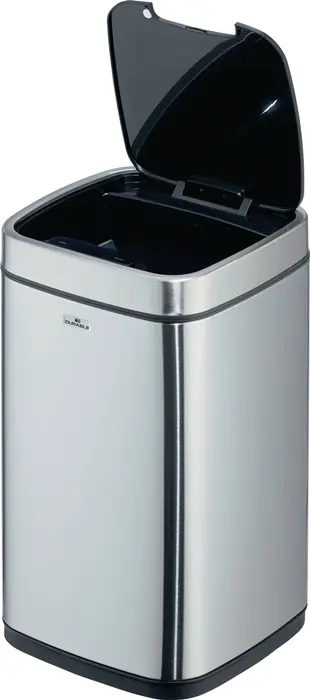 Neuheit Abfallsammler NO TOUCH 12L 12l H430mm VA/Ku.metallic silber DURABLE