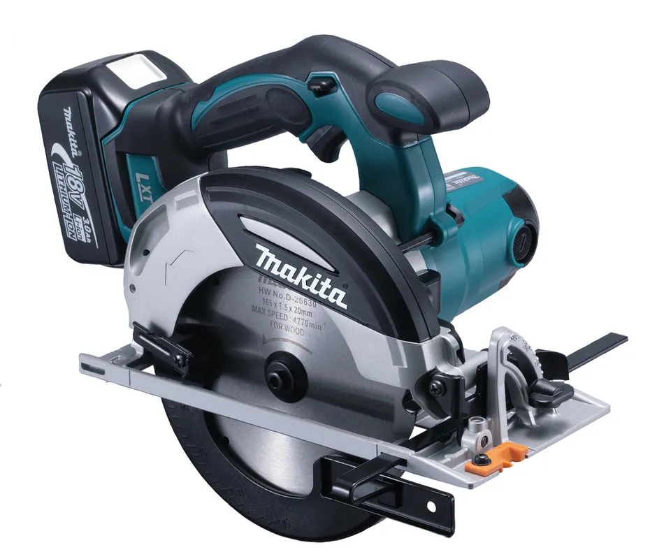 Makita DHS630RTJ Akku-Handkreissäge 66 mm 18V / 5,0 Ah, 2 Akkus + Ladegerät im MAKPAC Begrenztes Angebot
