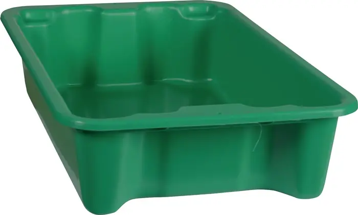 Drehstapelbehälter PP grün L590xB380xH135mm Zertifiziert