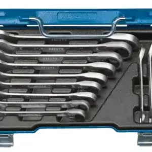 Gedore Maulschlüssel-Satz mit Ringratsche, umschaltbar 12-tlg. Neu