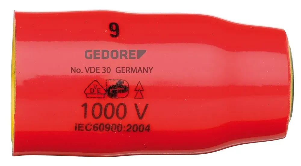 Online Kaufen GEDORE 30 VDE 17 VDE-Steckschlüsseleinsatz 3/8" 6-kant 17 mm