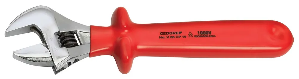 GEDORE 60 V CP 10 Einmaulschlüssel verstellbar 10" 1000 V Ausverkauf