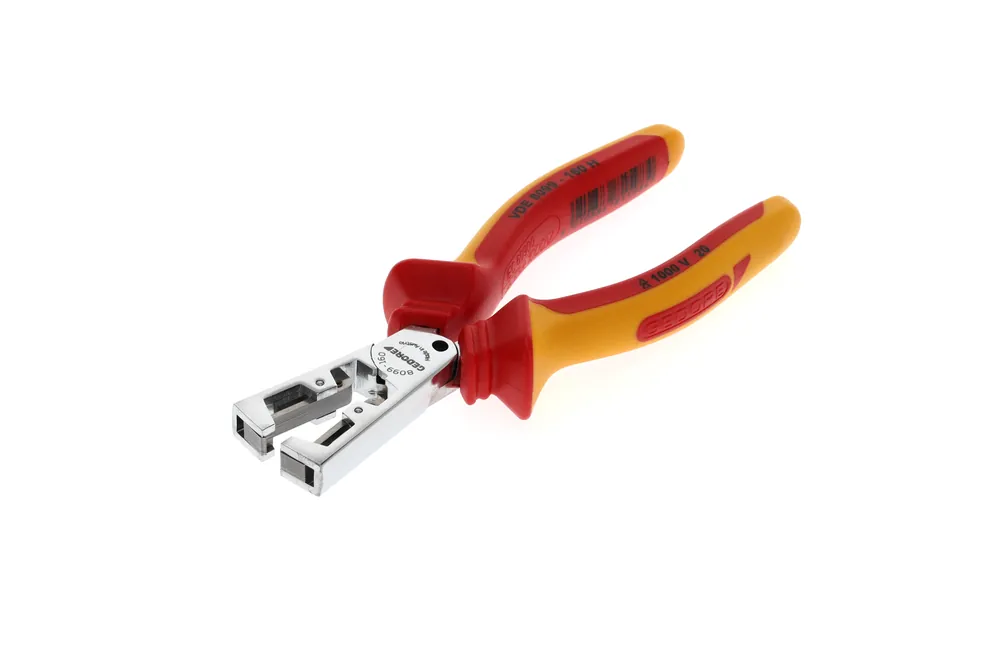 GEDORE 8099-160 VDE H VDE-Abisolierzange STRIP-FIX mit Hüllenisolierung 160 mm Begrenztes Angebot