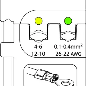 Versand Am Gleichen Tag GEDORE Modul-Einsatz 8140-01 für isolierte Kabelschuhe 01-04/4-6