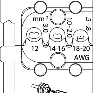 Neu Im Sortiment GEDORE Modul-Einsatz 8140-20 für Lamellenkontakt