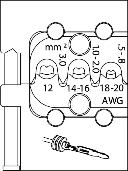 Neu Im Sortiment GEDORE Modul-Einsatz 8140-20 für Lamellenkontakt