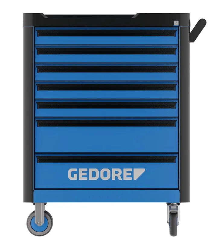 GEDORE Werkzeugwagen WHL-L7-TS-147 workster highline mit 147-teiligen Werkzeugsortiment Bestpreis