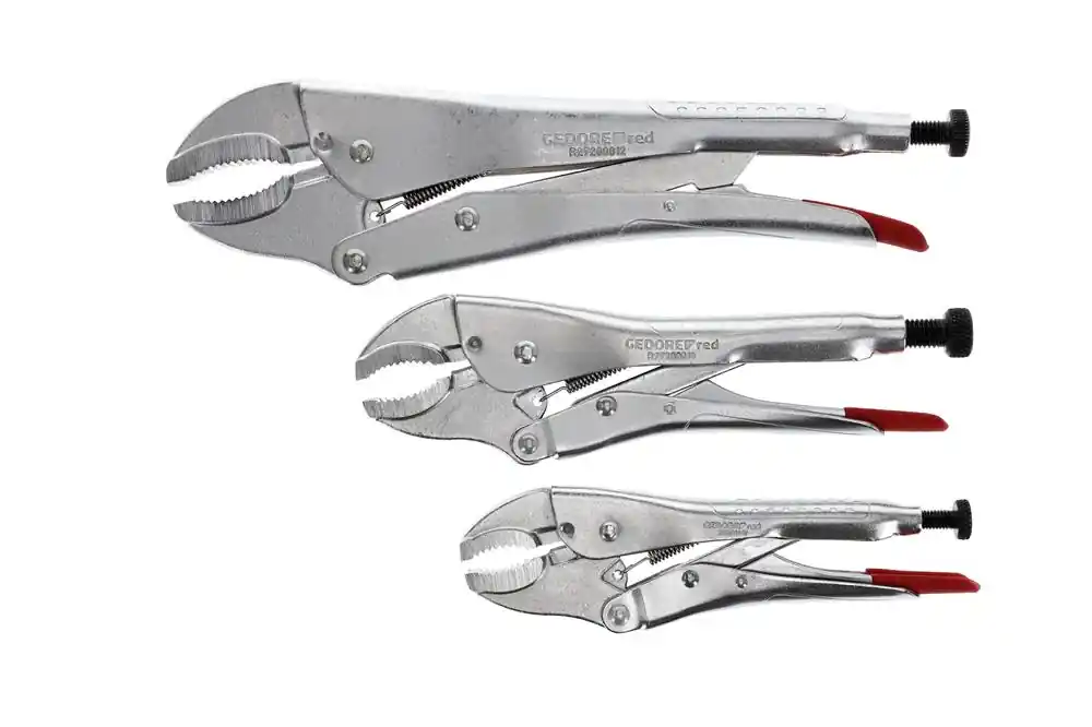 GEDORE red Gripzangensatz R27202003 7-12 Zoll 35-60 mm - 3-teilig Neue Kollektion