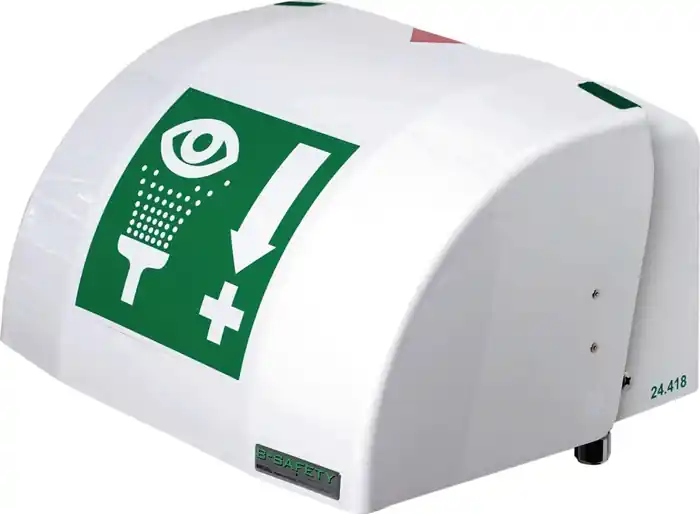 Augendusche PremiumLine m.Auffangbecken+Abdeck.Wm.3/8 AG Zoll B-SAFETY Mega-Angebot