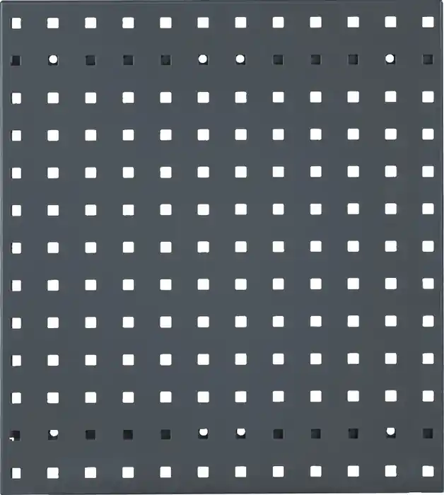 Sonderangebot Lochplatte B450xL500mm grau RASTERPLAN