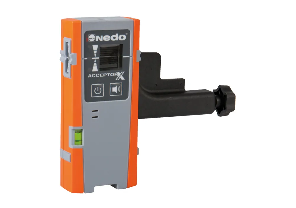 Nedo ACCEPTOR X green Linien-Laserempfänger inkl. Halteklammer für grünen Laser Günstig