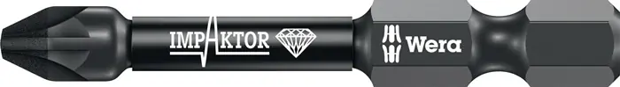 Kracherpreis Bit 855/4 IMP DC PZD3 L.50mm 1/4 Zoll E6,3 Impaktor,DC Box m.5 Bits WERA