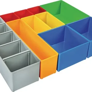 Einteilungsset H3 iB 72 B349xT265xH63mm blau/gelb/orange/rot/grün/grau Neue Ware