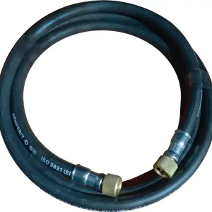 Gasschlauch L.1,8m ID 6,3mm Wandst.3mm schwarz CONZELMANN Sonderaktion