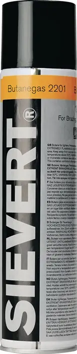 Bestseller Gaskartusche Butan Gas 2201 168g 330ml SIEVERT