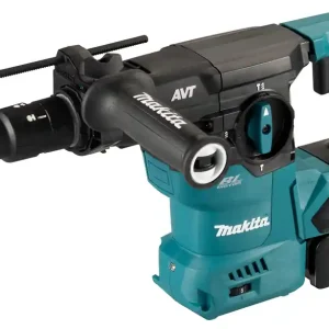 Jetzt Kaufen Makita 40V Akku-Kombihammer HR009GM202 mit 2 Akkus, Ladegerät und Staubabsaugung DX11