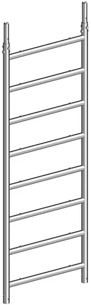 Layher Hängeleiter 2,00 x 0,75 Meter aus Aluminium Rabatt