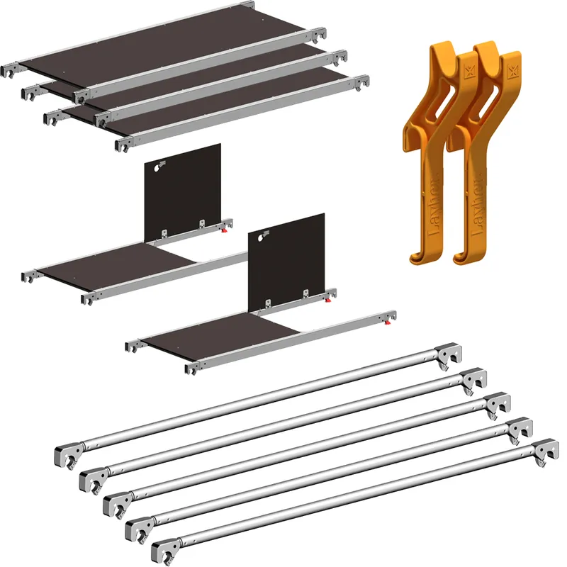 Layher P2 Nachrüstkit für Uni Kompakt Gerüst LAY0005008 Top-Angebot