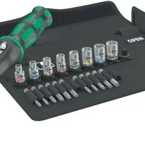 Neue Kollektion Drehmomentschlüsselset Safe-Torque 23-tlg.2-12 Nm 1/4 Zoll 6KT WERA