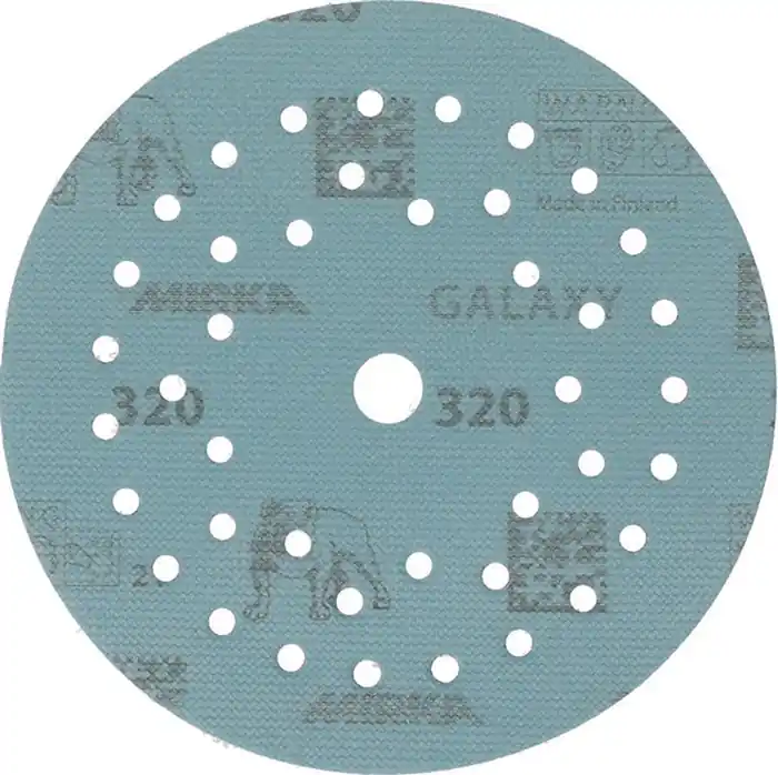 Haftschleifscheibe GALAXY Grip Multifit 125mm K.320 f.HO/Metall/Lack/Ku. VE: 50 Stück Heißes Angebot