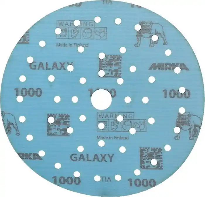 Geprüft Haftschleifscheibe GALAXY Grip Multifit 150mm K.1000 f.HO/Metall/Lack/Ku. VE: 50 Stück