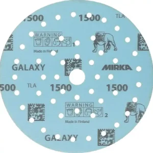 Expressversand Haftschleifscheibe GALAXY Grip Multifit 150mm K.1500 f.HO/Metall/Lack/Ku. VE: 50 Stück