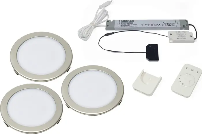 Einbauleuchtenset Moonlight emotion Emotion 12 V 3,6 W Rahmenfarbe VA L&S Top-Seller