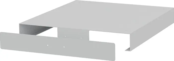 Finale Aktion Hubwagensockel H112xB705xT736mm STA RAL 7035 BEDRUNKA+HIRTH