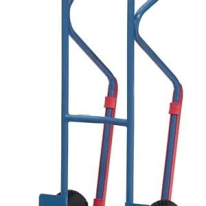 Stapelkarre H.1300mm Schaufel-L300xB480mm Luft-Bereifung Trgf.300kg brillantblau Begrenztes Angebot