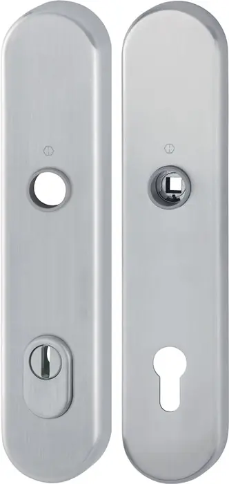 Langschildpaar E3332ZA/3310 ma F69 PZ 92mm HOPPE Günstig